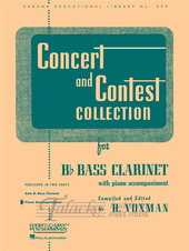 Concert and Contest Collection for Bb Bass Clarinet (piano accompaniment)